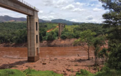 Brumadinho in south-eastern Brazil.