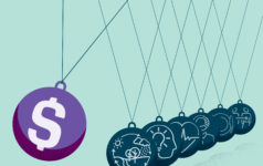 Impact Investing Report 2022 Impact Investing feature image with Newton's cradle