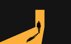How to take the lead on managed exits – Cork Gully A shadowy figure approaches the light of a doorway