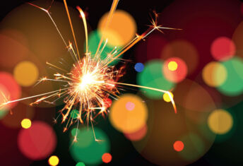 Women of Influence: Setting the industry alight Sparklers with bokeh effect