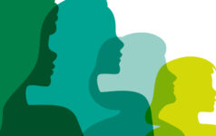 Being intentional about intersectionality Silhouettes of women overlapping to represent intersectionality